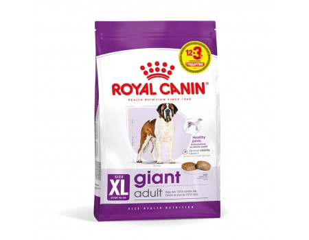 Royal Canin Giant Adult для собак старше 18/24 месяцев 12+3 кг 