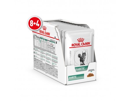 Royal Canin Feline DIABETIC CAT 85g 8+4 