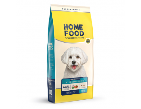 Home Food Корм DOG ADULT MINI Гіпоалергенний «Форель з рисом» (10 кг)