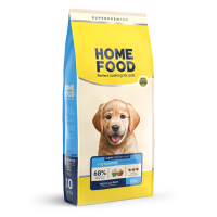 Сухий корм HOME FOOD PUPPY MEDIUM-MAXI Hypoallergenic, гіпоалергенний , для цуценят середніх та великих порід, форель та рис, 10 кг