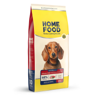 Сухий корм HOME FOOD ADULT MINI Hypoallergenic, гіпоалергенний. для дорослих собак малих порід. качка та індичка, 10 кг