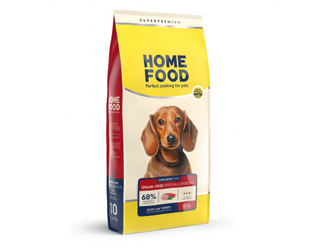 Home Food Корм DOG ADULT MINI Беззерновий гіпоалергенний Качка та індичка (10 кг)
