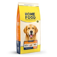 Сухий корм HOME FOOD ADULT MAXI Healthy skin and shiny coat, здорова шкіра та блиск шерсті, для собак великих порід, індичка та лосось, 10 кг