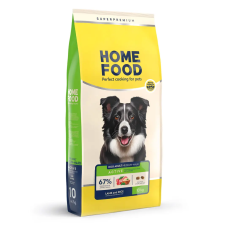 Сухий корм HOME FOOD ADULT MEDIUM/MAXI Active, для активних дорослих собак і юніорів середніх та великих порід, ягнятина та рис, 10 кг
