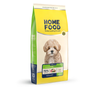 Сухой корм HOME FOOD PUPPY MINI для щенков малых пород, ягнятина и рис..