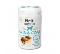 Витамины для собак Brit Vitamins Skin and Coat для кожи и шерсти, 150 ..