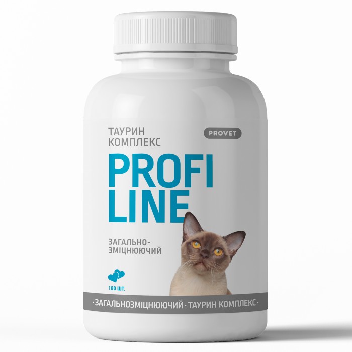 Витамины PROVET PROFILINE для кошек ТАУРИН КОМПЛЕКС, 180 таб