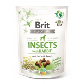 Лакомства для собак Brit Care Dog Crunchy Cracker Insects with Rabbit ..