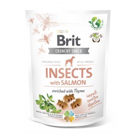 Лакомства для собак Brit Care Dog Crunchy Cracker Insects with Salmon ..