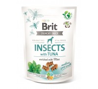 Ласощі для собак Brit Care Dog Crunchy Cracker Insects with Tuna для с..