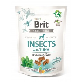 Лакомства для собак Brit Care Dog Crunchy Cracker Insects with Tuna дл..
