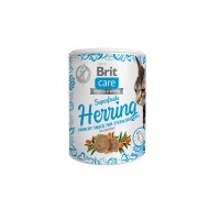 Ласощі для котів Brit Care Cat Snack Superfruits Herring оселедець, 10..
