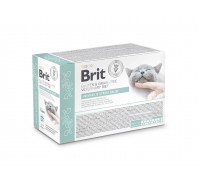 Корм влажный для кошек Brit GF VetDiet Urinary and Stress Relief с инд..