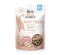Лакомства для кошек Brit Raw Treat Sensitive Freeze-dried с индейкой, ..