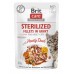Корм влажный для стерилизованных кошек Brit Care Cat Sterilized филе в соусе с уткой, пауч, 85 г