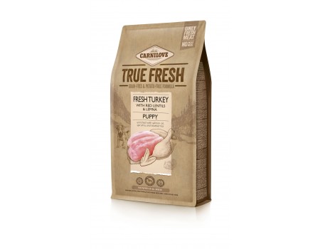 Сухий корм Carnilove True Fresh TURKEY, для цуценят, з індичкою, 1,4 кг