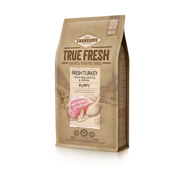 Сухий корм Carnilove True Fresh TURKEY, для цуценят, з індичкою, 4 кг