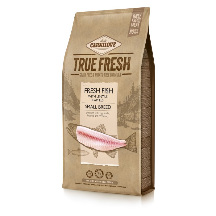 Сухий корм Carnilove True Fresh Fish, для дорослих собак дрібних порід, з рибою, 11,4 кг