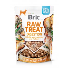 Лакомство для собак Brit Raw Treat freeze-dried Digestion для пищеваре..