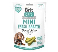Лакомство Brit Care Mini Treats Fresh Breath для собак малых пород, дл..