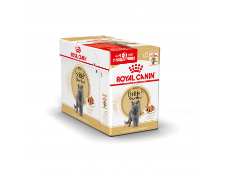 Royal canin 9+3 паучі BRITISH SHORTHAIR ADULT GRAVY