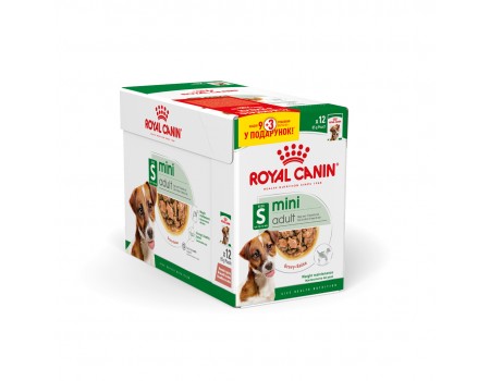 Royal canin 9+3 паучі MINI ADULT GRAVY