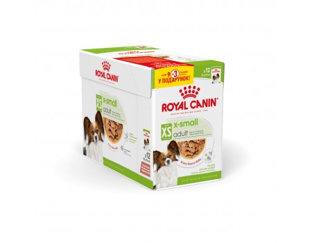 Royal canin 9+3 паучі XSMALL ADULT GRAVY