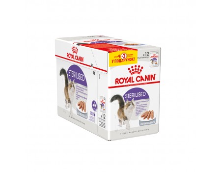 Royal canin 9+3 паучі STERILISED LOAF