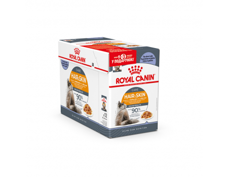 Royal canin 9+3 паучі HAIR & SKIN JELLY