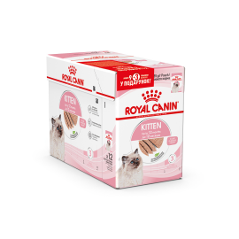 Вологий корм ROYAL CANIN KITTEN LOAF для кошенят, 9+3 шт, 12х85 г