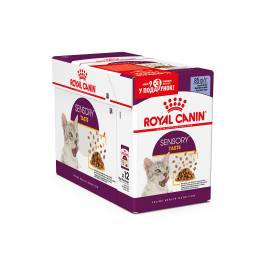 Влажный корм ROYAL CANIN SENSORY TASTE JELLY для взрослых кошек, стимулирует вкус, 9+3 шт, 12х85 г