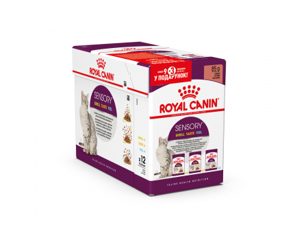 Royal canin 9+3 паучі SENSORY MULTI-PACK