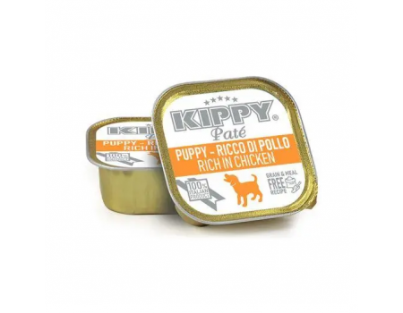 Корм влажный Kippy для щенков "Pate Puppy Chicken", с курицей, паштет, 150 г