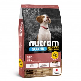 Акція // S2 NUTRAM Sound Balanced Wellness Puppy Рецепт с курицей и це..