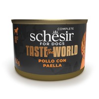 Вологий корм для собак Schesir Taste the World курка з паельєю в бульйоні, 150 г