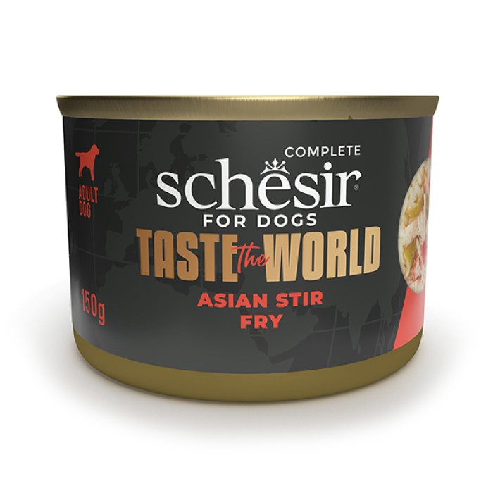 Вологий корм для собак Schesir Taste the World курка по-азійськи в бульйоні, 150 г