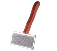 Пуходерка-слікер Dezynadog Firm Flat Slicker Medium, пласка, середньог..