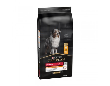 ***Сухий ProPlan Medium. з куркою. Для собак середніх порід, 14кг(термін придатності 11.2026)