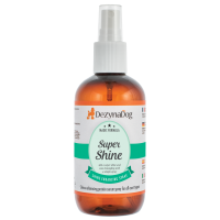 Спрей-сыворотка Dezynadog Super Shine, для блеска, кондиционирует шерсть, облегчает скольжение щетки и расчески по шерсти, с протеином, 250 мл