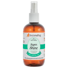 Спрей-сыворотка Dezynadog Super Shine, для блеска, кондиционирует шерсть, облегчает скольжение щетки и расчески по шерсти, с протеином, 250 мл
