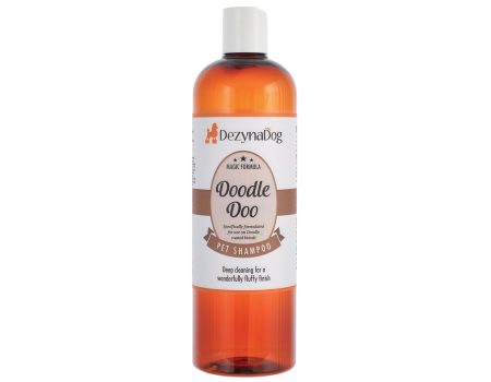Шампунь Dezynadog Doodle Doo, розплутує, знежирює, кондиціонує, для порід із каракулевою шерстю, робить пухнастою блискучою і легкою в укладанні, 500 мл