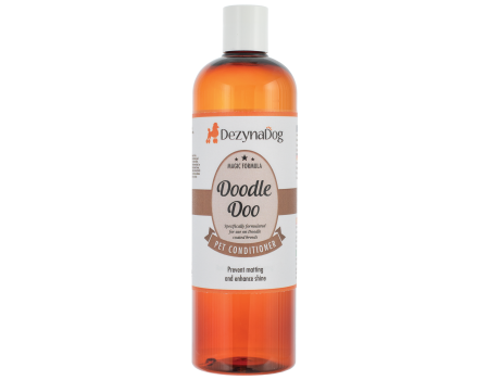 Кондиціонер Dezynadog Doodle Doo, розплутує, очищає, кондиціонує кучеряву шерсть породи Doodle, пухнастий фініш, 450 мл