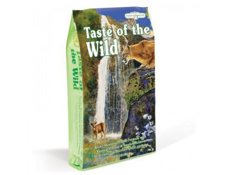 Taste of the Wild (Тейст оф зе Вайлд) Rocky Mountain Feline Formula - Сухой корм с мясом косули и лососем для кошек 6,6 кг