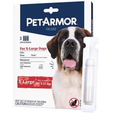 Капли PetArmor X-Large от блох, клещей, вшей для собак 40-60 кг, 4.02 мл (1пип)