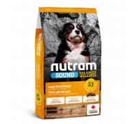 S3 NUTRAM Sound Balanced Wellness Puppy, холістик корм для цуценят вел..