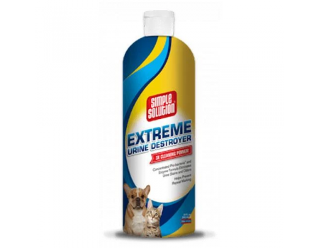Средство Simple Solution Extreme для нейтрализации запахов и удаления пятен мочи домашних животных, 945 мл