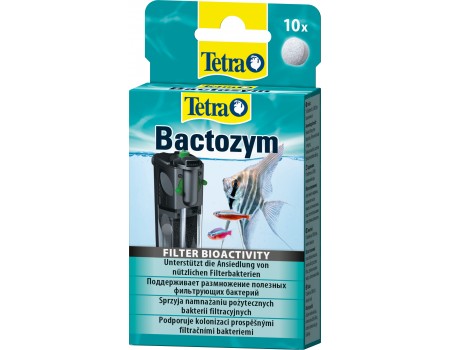 Средство Tetra Bactozym для стабилизации биологического равновесия в аквариуме, 10 таблеток