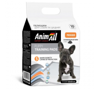 Пеленки AnimAll 60х60 см, с активированным углем, 10штук..