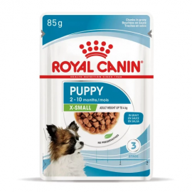 Влажный корм Royal Canin X-Small Puppy для щенков миниатюрных пород, 8..