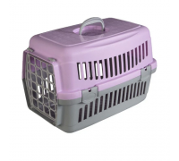 Переноска для котів та собак Animall сіро-фіолетова CNR-102 (48,5х32,5..
